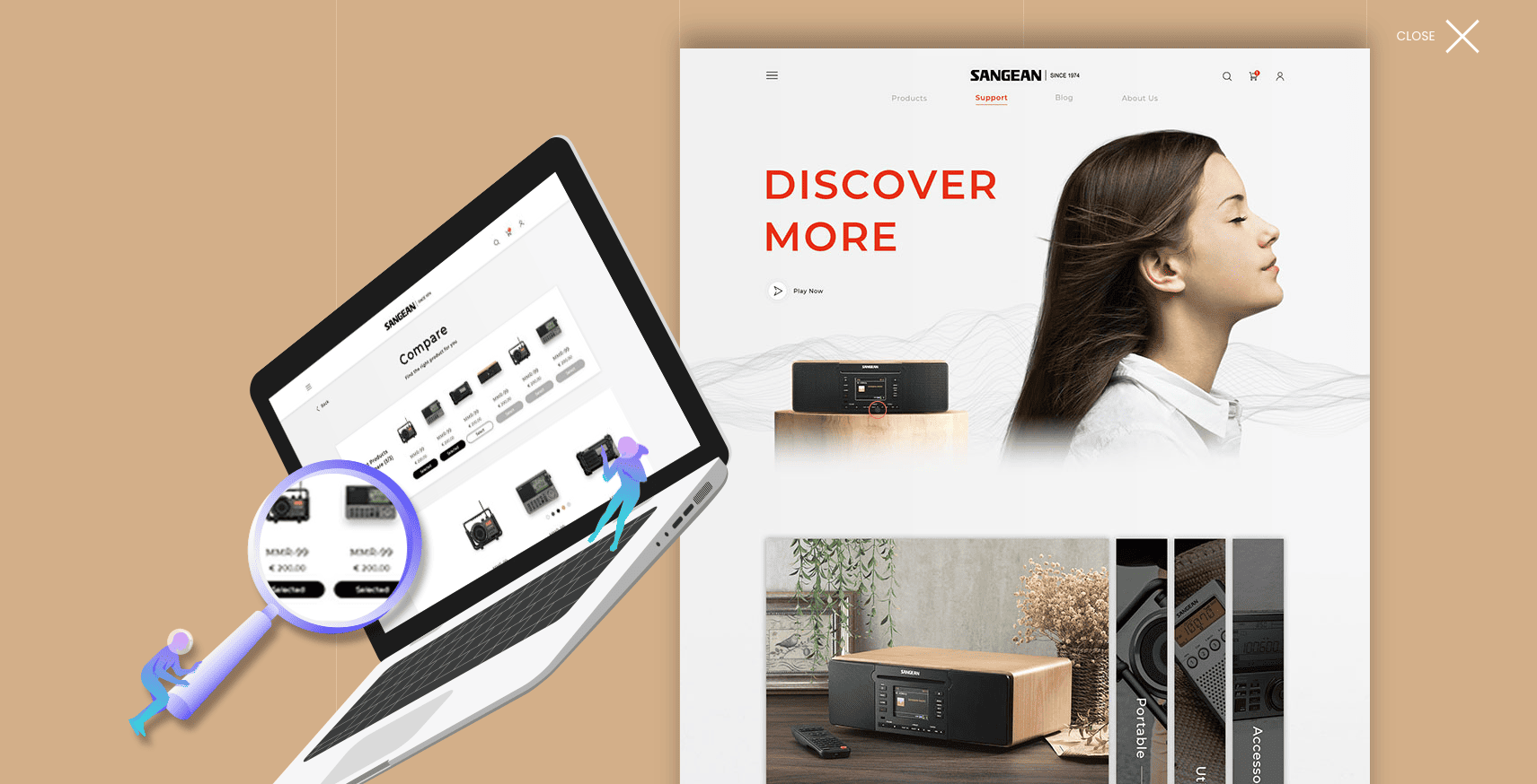 山進電子SANGEAN-跨境品牌電商網站 山進電子SANGEAN-跨境品牌電商網站